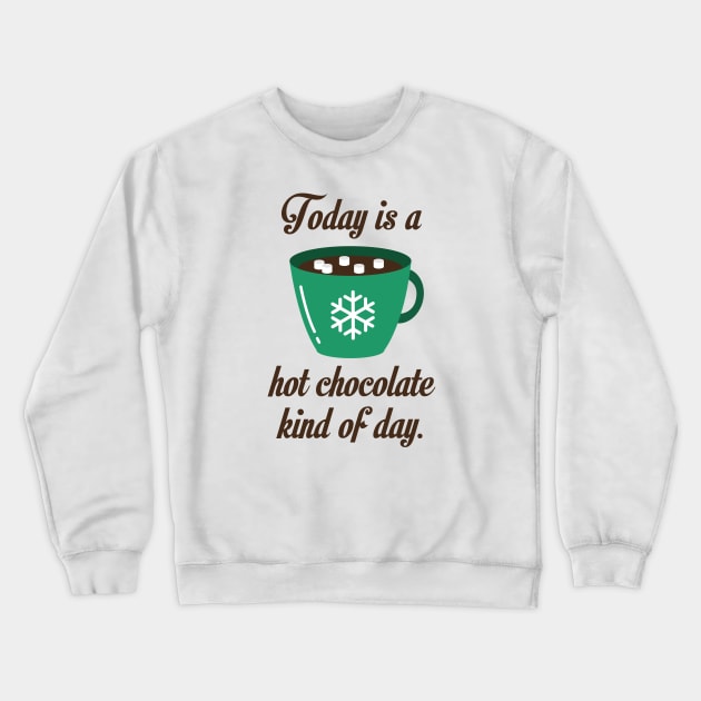 Hot Chocolate Crewneck Sweatshirt by LuckyFoxDesigns